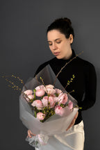Ranunculus & Cherry Branches